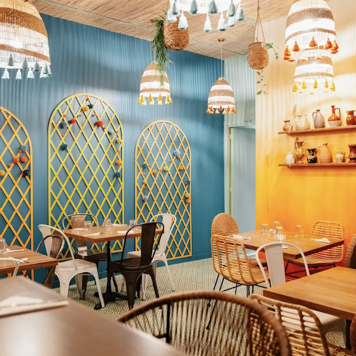 Salle du restaurant Fama à Paris